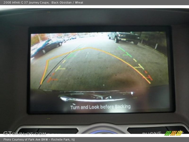 Black Obsidian / Wheat 2008 Infiniti G 37 Journey Coupe