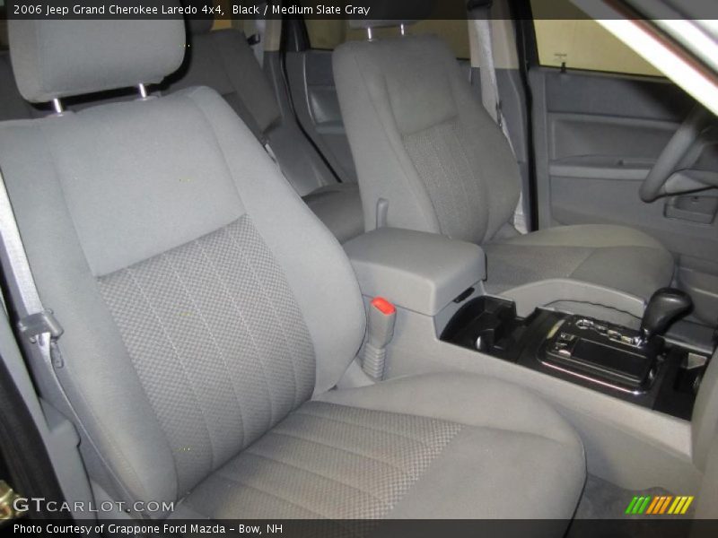 Black / Medium Slate Gray 2006 Jeep Grand Cherokee Laredo 4x4