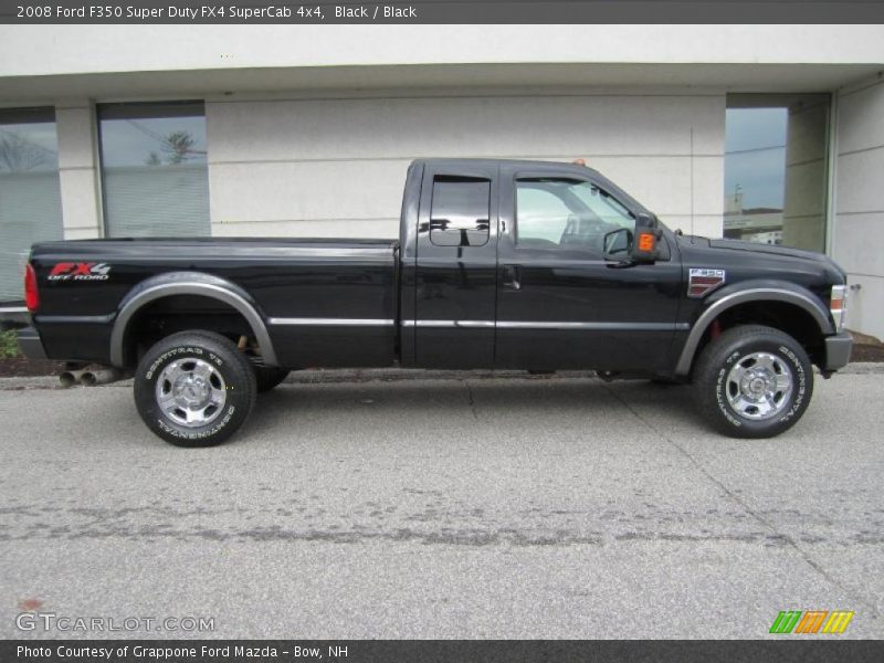 Black / Black 2008 Ford F350 Super Duty FX4 SuperCab 4x4