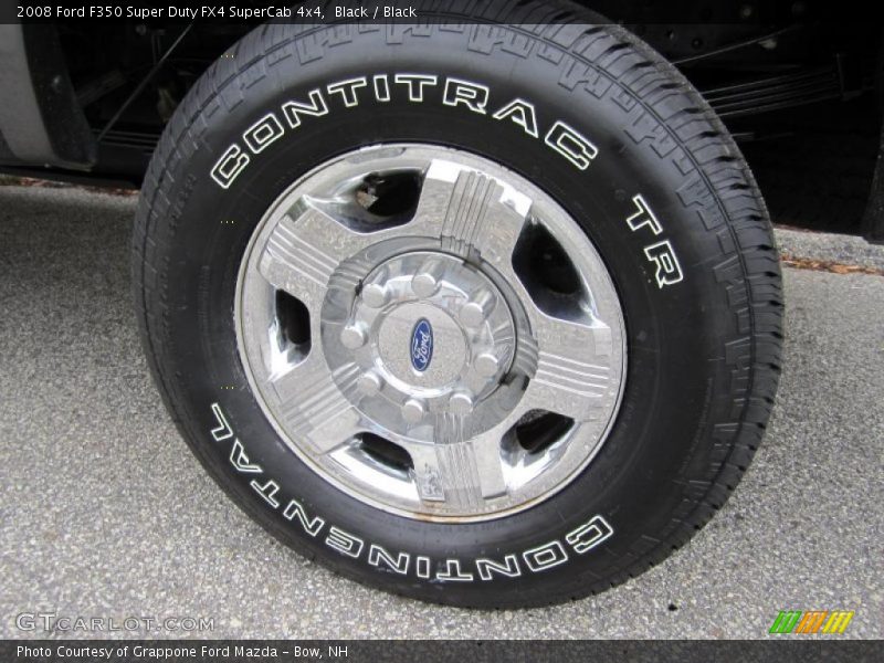 Black / Black 2008 Ford F350 Super Duty FX4 SuperCab 4x4