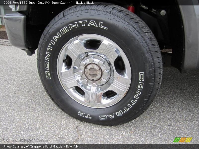 Black / Black 2008 Ford F350 Super Duty FX4 SuperCab 4x4