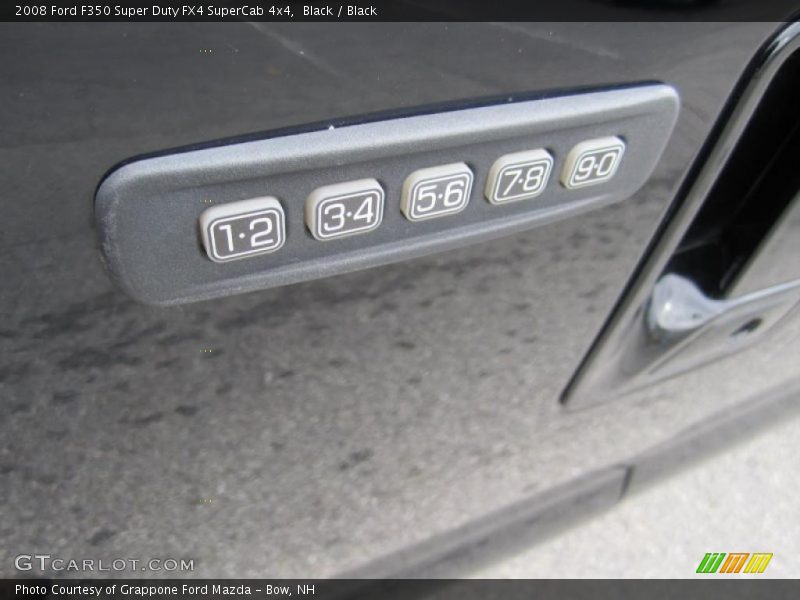Black / Black 2008 Ford F350 Super Duty FX4 SuperCab 4x4