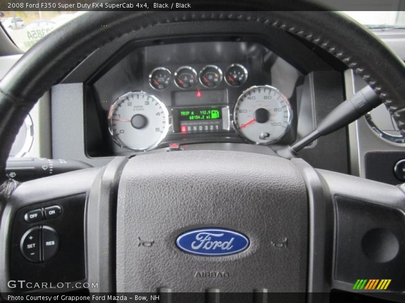 Black / Black 2008 Ford F350 Super Duty FX4 SuperCab 4x4