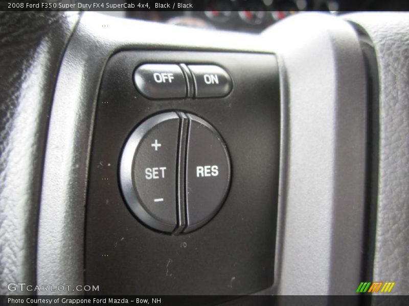 Black / Black 2008 Ford F350 Super Duty FX4 SuperCab 4x4