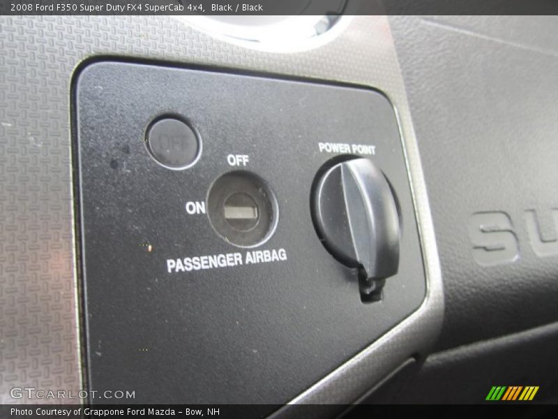 Black / Black 2008 Ford F350 Super Duty FX4 SuperCab 4x4