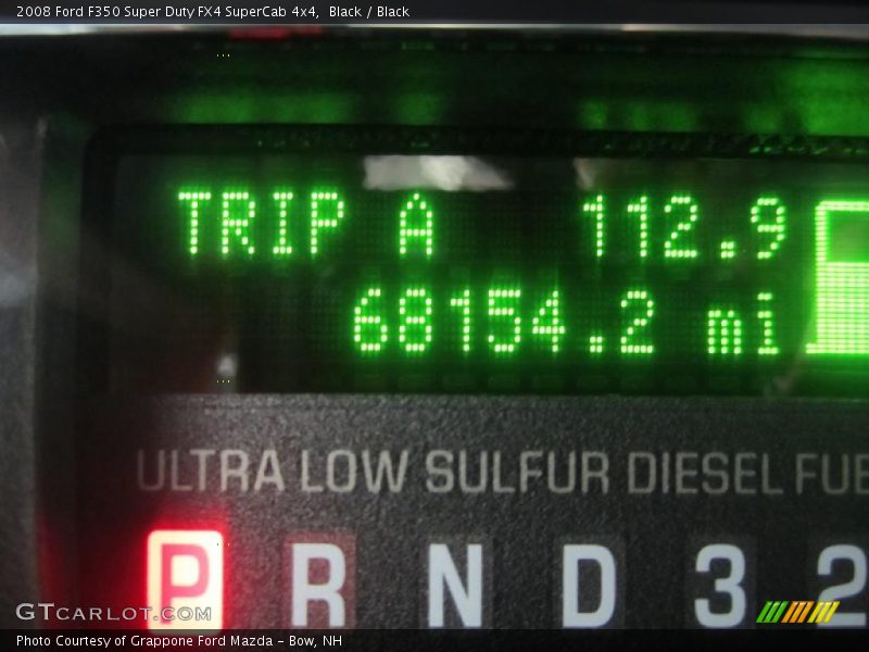 Black / Black 2008 Ford F350 Super Duty FX4 SuperCab 4x4