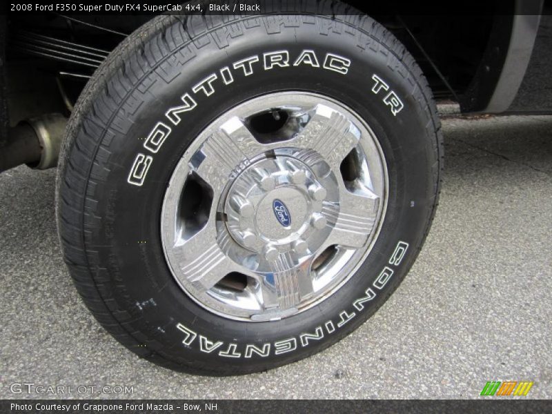 Black / Black 2008 Ford F350 Super Duty FX4 SuperCab 4x4