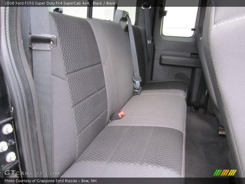 Black / Black 2008 Ford F350 Super Duty FX4 SuperCab 4x4