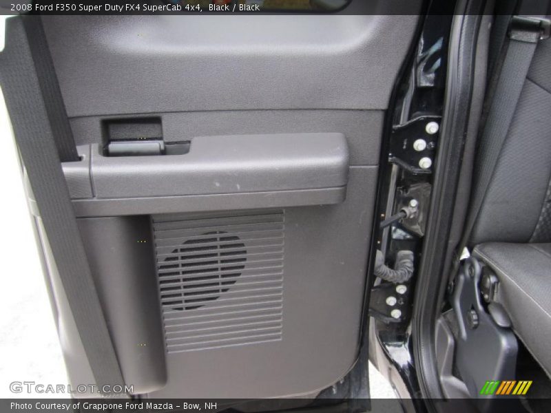 Black / Black 2008 Ford F350 Super Duty FX4 SuperCab 4x4
