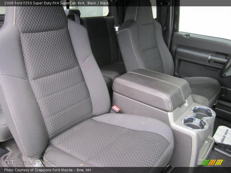 Black / Black 2008 Ford F350 Super Duty FX4 SuperCab 4x4