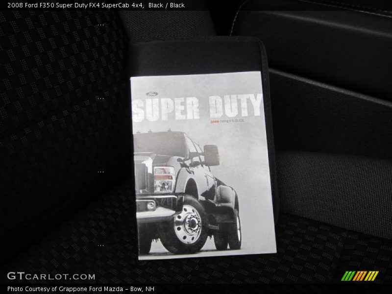 Black / Black 2008 Ford F350 Super Duty FX4 SuperCab 4x4