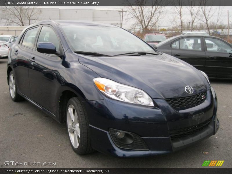 Nautical Blue Metallic / Ash Gray 2009 Toyota Matrix S