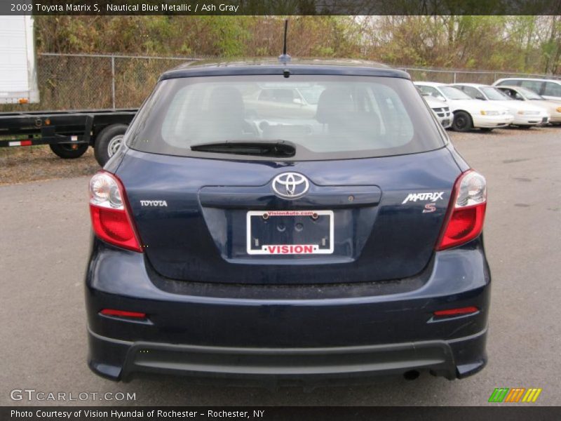 Nautical Blue Metallic / Ash Gray 2009 Toyota Matrix S