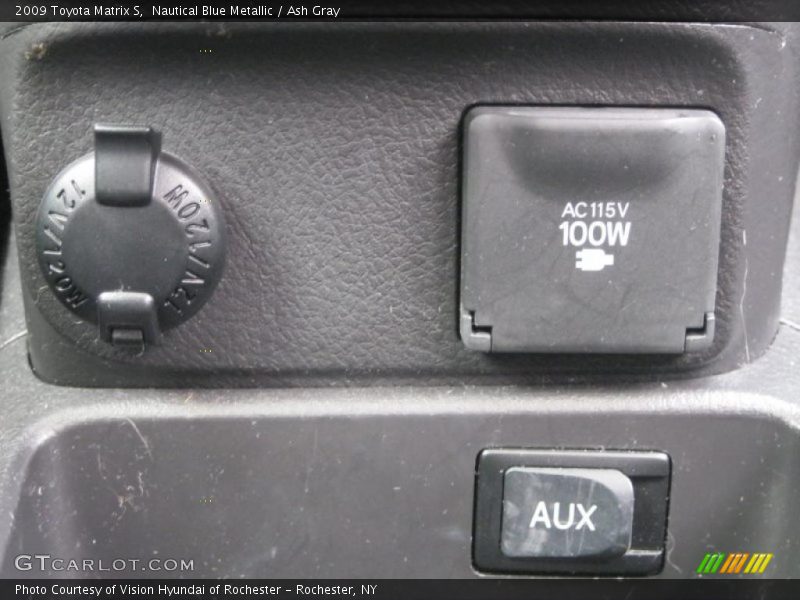 Nautical Blue Metallic / Ash Gray 2009 Toyota Matrix S
