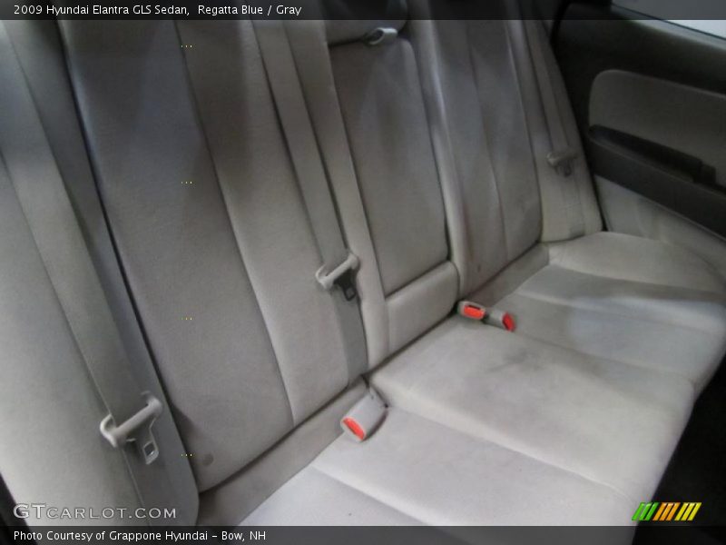 Regatta Blue / Gray 2009 Hyundai Elantra GLS Sedan