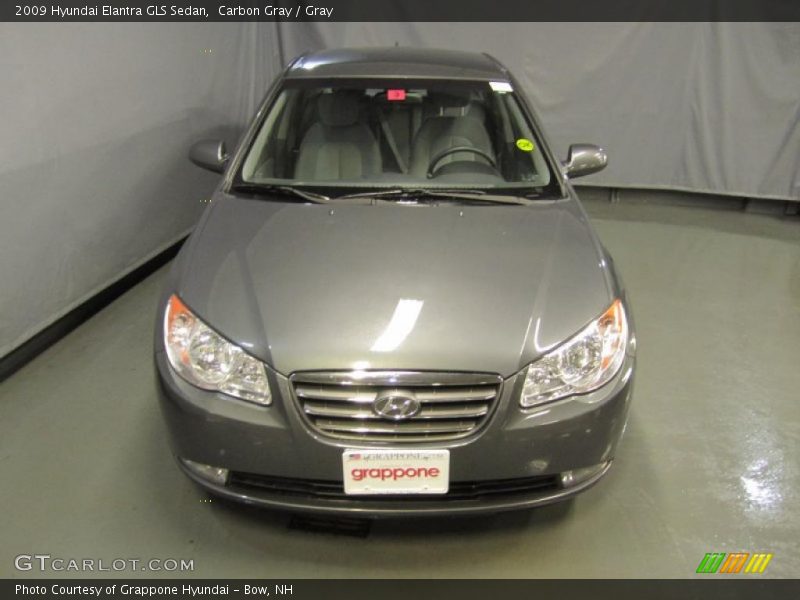 Carbon Gray / Gray 2009 Hyundai Elantra GLS Sedan