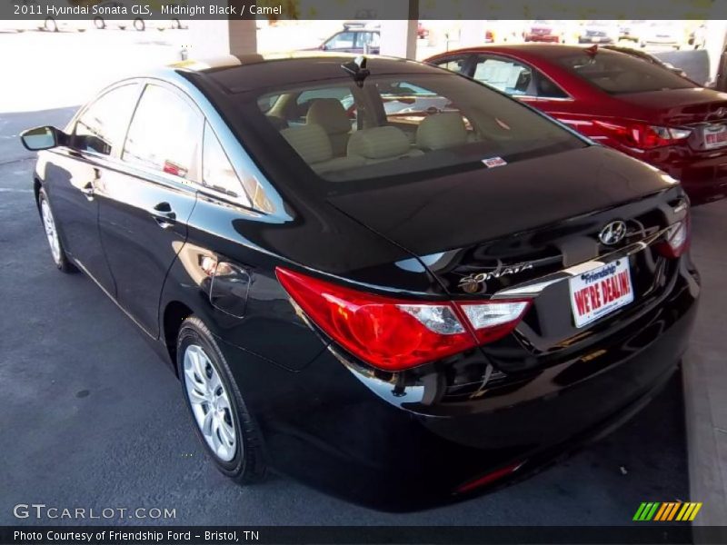 Midnight Black / Camel 2011 Hyundai Sonata GLS