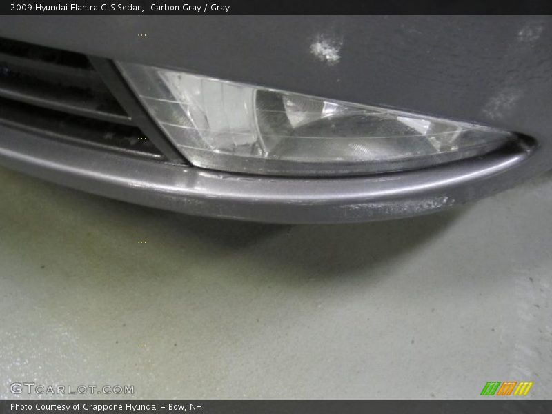 Carbon Gray / Gray 2009 Hyundai Elantra GLS Sedan