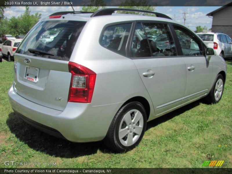 Bright Silver / Black 2010 Kia Rondo LX