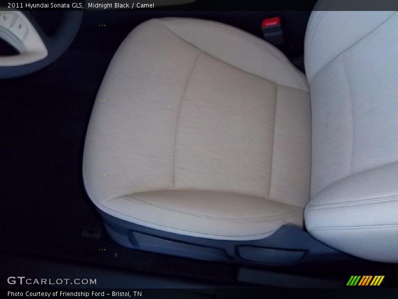 Midnight Black / Camel 2011 Hyundai Sonata GLS