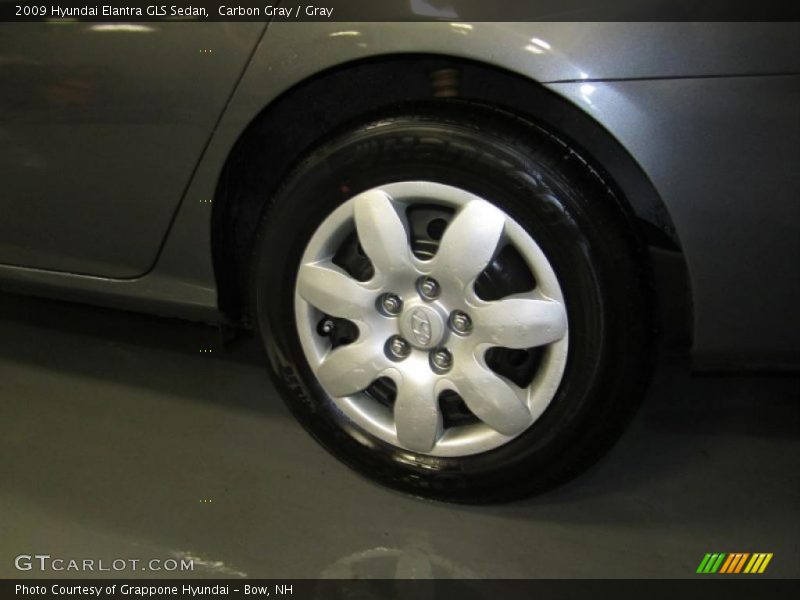 Carbon Gray / Gray 2009 Hyundai Elantra GLS Sedan