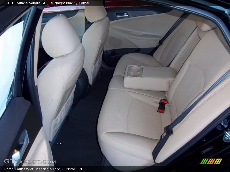 Midnight Black / Camel 2011 Hyundai Sonata GLS