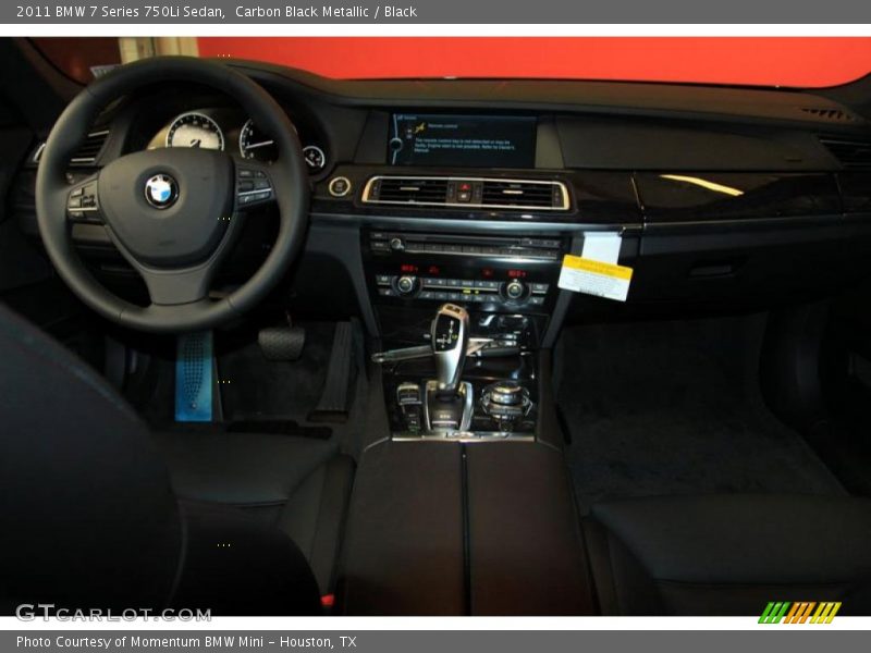 Carbon Black Metallic / Black 2011 BMW 7 Series 750Li Sedan