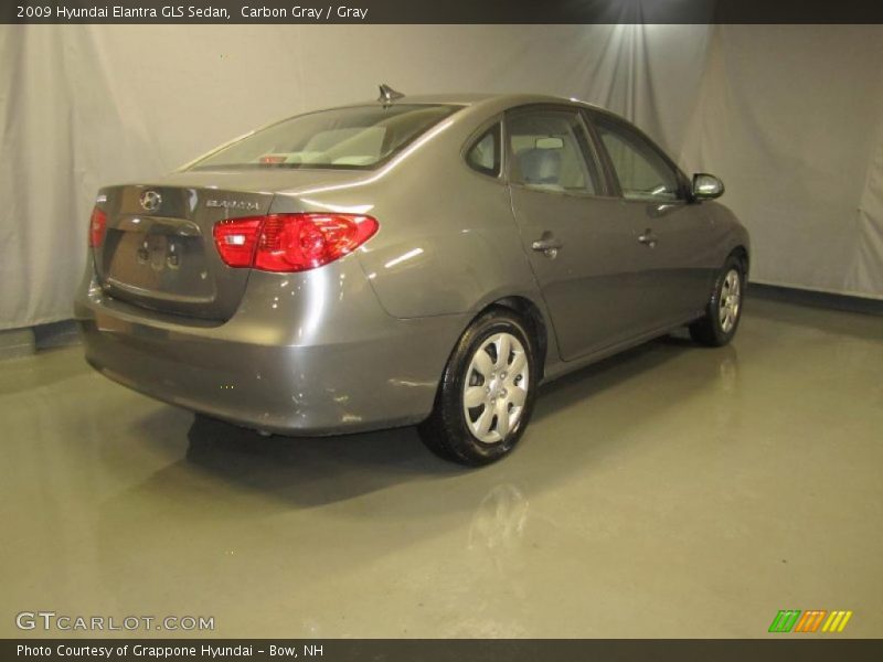 Carbon Gray / Gray 2009 Hyundai Elantra GLS Sedan