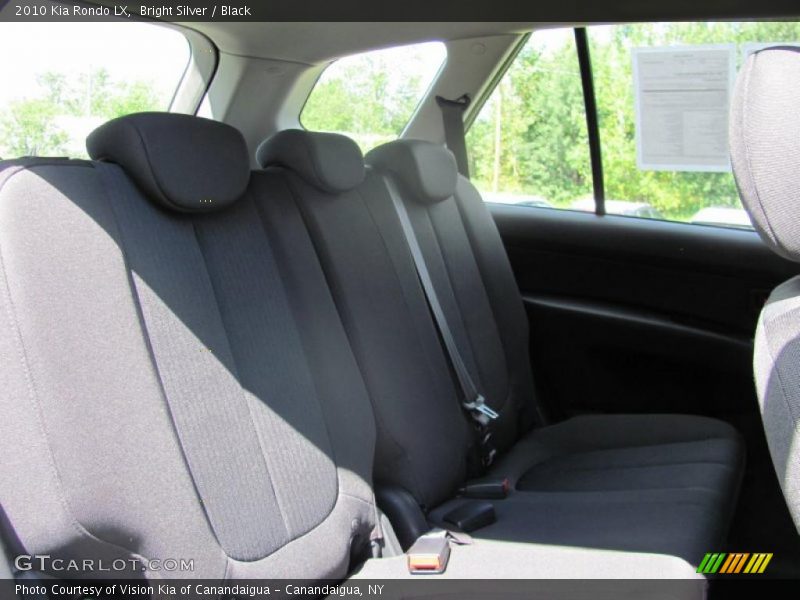 Bright Silver / Black 2010 Kia Rondo LX