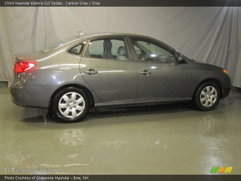 Carbon Gray / Gray 2009 Hyundai Elantra GLS Sedan