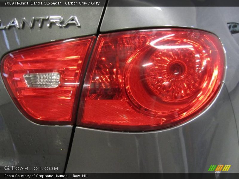 Carbon Gray / Gray 2009 Hyundai Elantra GLS Sedan