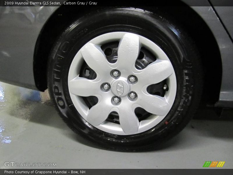 Carbon Gray / Gray 2009 Hyundai Elantra GLS Sedan