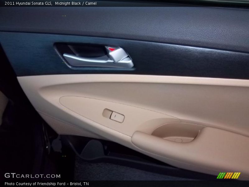 Midnight Black / Camel 2011 Hyundai Sonata GLS