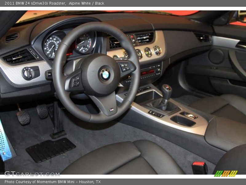 Black Interior - 2011 Z4 sDrive30i Roadster 