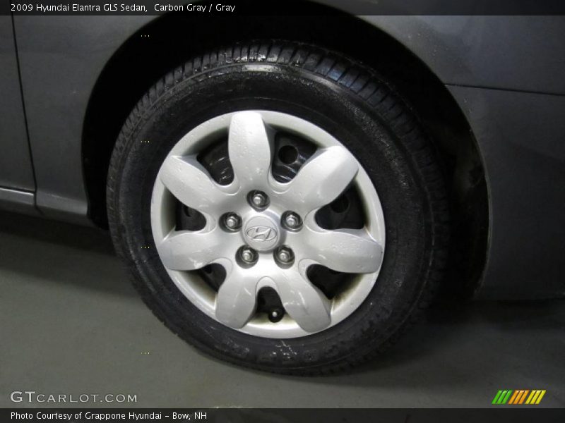 Carbon Gray / Gray 2009 Hyundai Elantra GLS Sedan