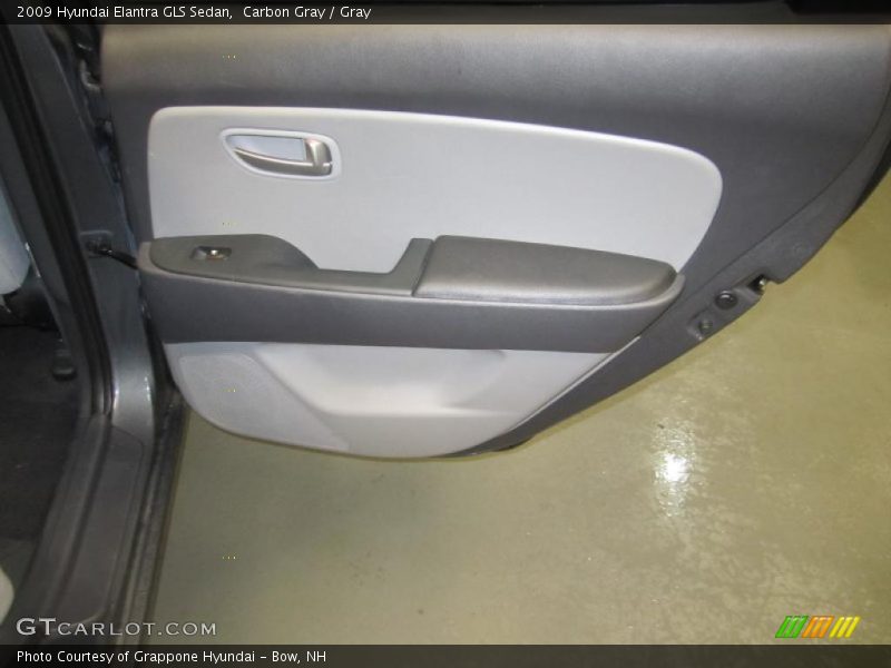 Carbon Gray / Gray 2009 Hyundai Elantra GLS Sedan