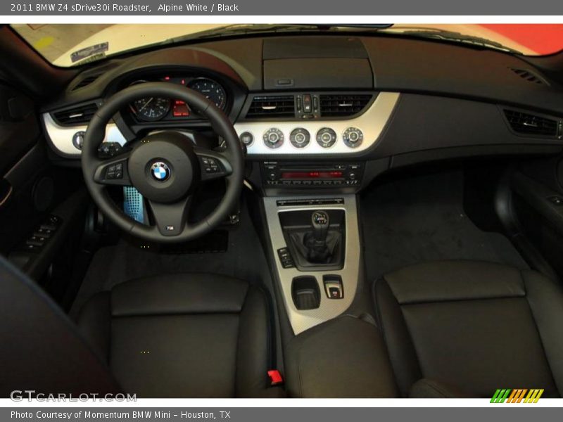 Alpine White / Black 2011 BMW Z4 sDrive30i Roadster