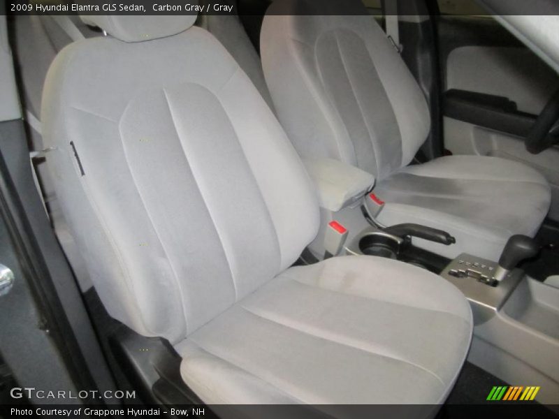 Carbon Gray / Gray 2009 Hyundai Elantra GLS Sedan