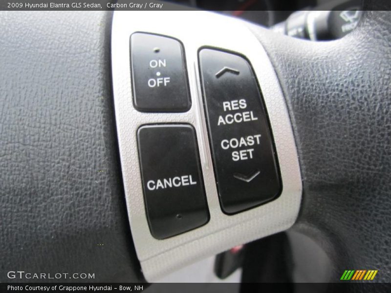 Carbon Gray / Gray 2009 Hyundai Elantra GLS Sedan