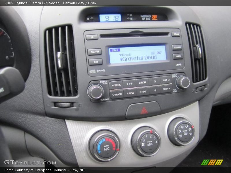 Carbon Gray / Gray 2009 Hyundai Elantra GLS Sedan