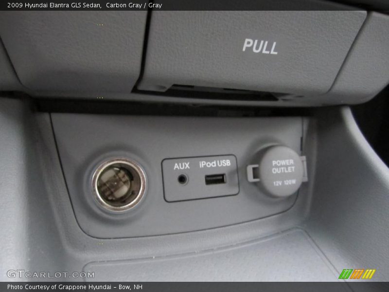 Carbon Gray / Gray 2009 Hyundai Elantra GLS Sedan