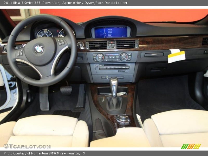 Alpine White / Oyster/Black Dakota Leather 2011 BMW 3 Series 335i Convertible