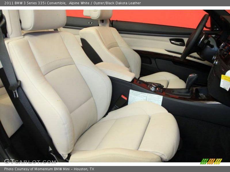 Alpine White / Oyster/Black Dakota Leather 2011 BMW 3 Series 335i Convertible