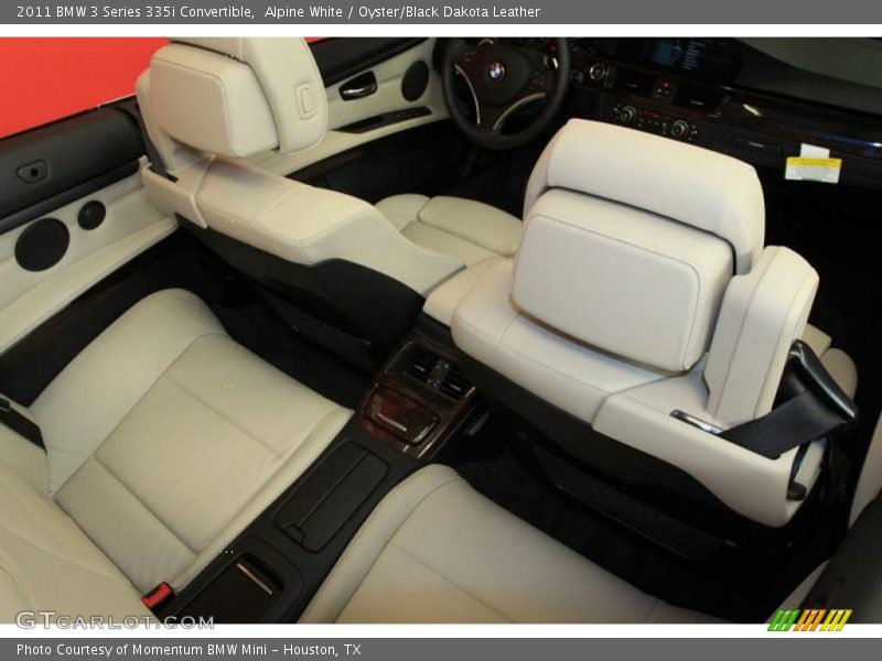 Alpine White / Oyster/Black Dakota Leather 2011 BMW 3 Series 335i Convertible