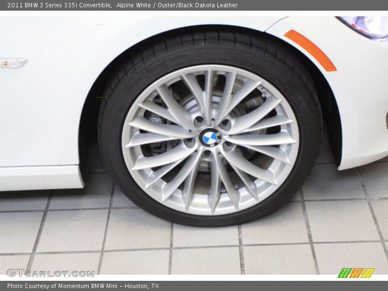 Alpine White / Oyster/Black Dakota Leather 2011 BMW 3 Series 335i Convertible