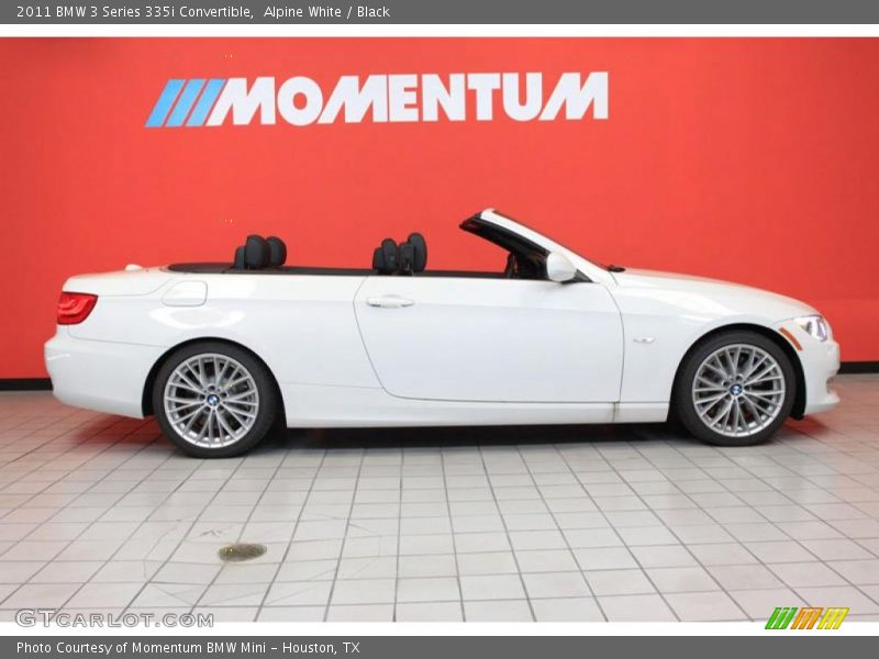 Alpine White / Black 2011 BMW 3 Series 335i Convertible