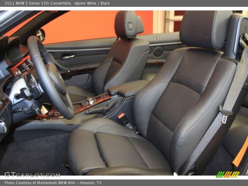 Alpine White / Black 2011 BMW 3 Series 335i Convertible