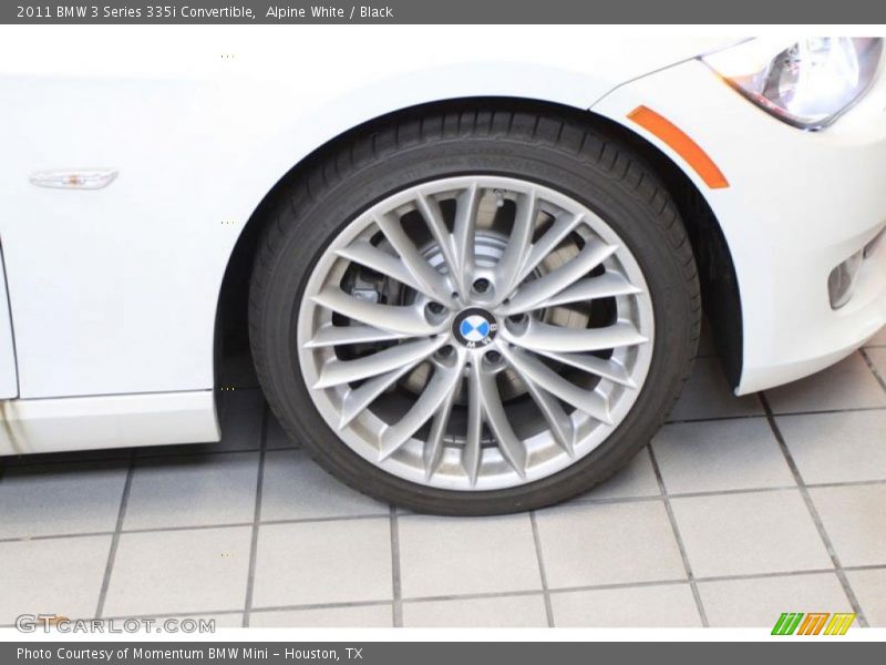 Alpine White / Black 2011 BMW 3 Series 335i Convertible