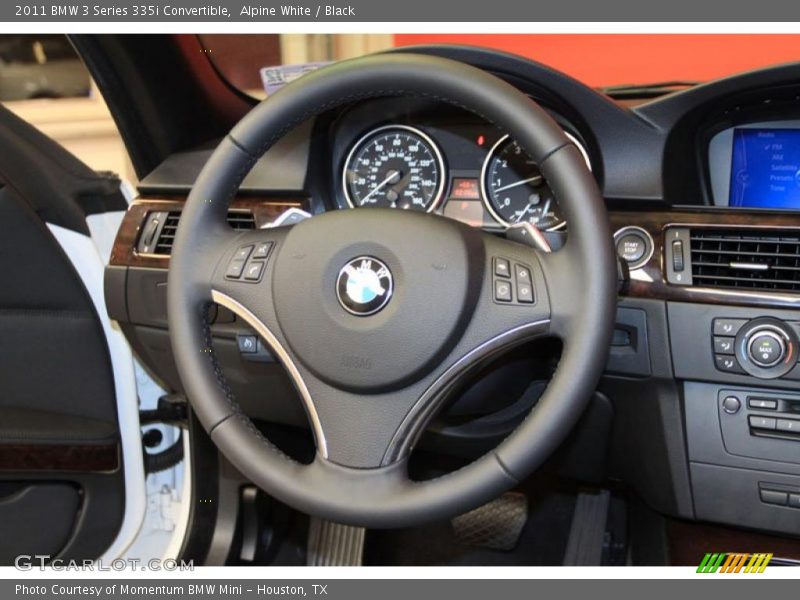 Alpine White / Black 2011 BMW 3 Series 335i Convertible