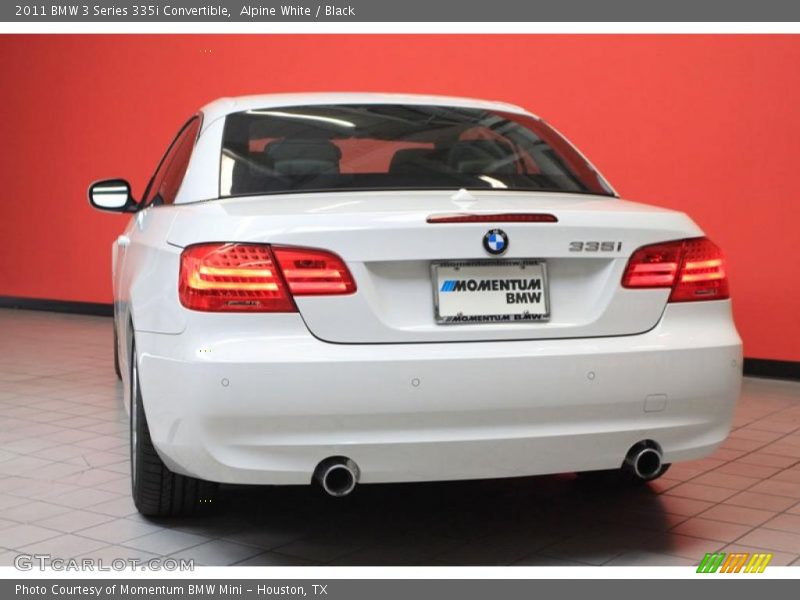 Alpine White / Black 2011 BMW 3 Series 335i Convertible